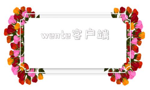 wente客户端vone客户端官网下载